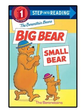 BUNDLE & SAVE🐻 The Berenstain Bear Big Bear, Small Bear Level 1 Reader